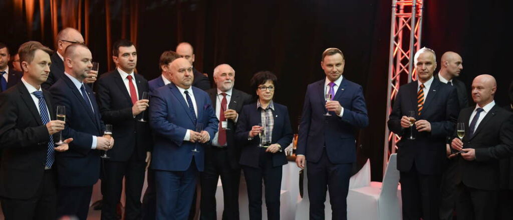 Wizyta Prezydenta RP Andrzeja Dudy na Hucie Miedzi Głogów